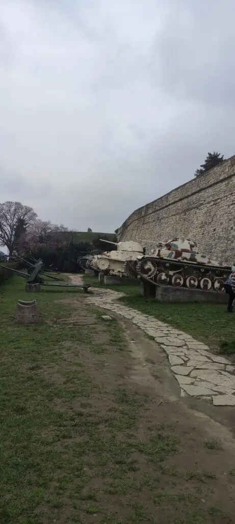 Qué ver y hacer en Belgrado, ver tanques en el parque