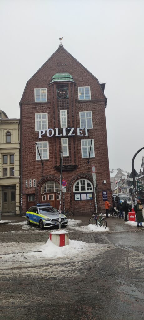 Comisaría de policía Davidwache en Hamburgo, Alemania