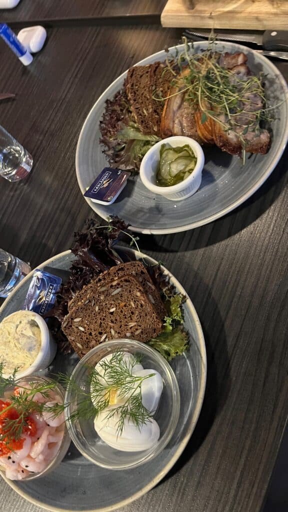 Smorrebrod en Copenhague