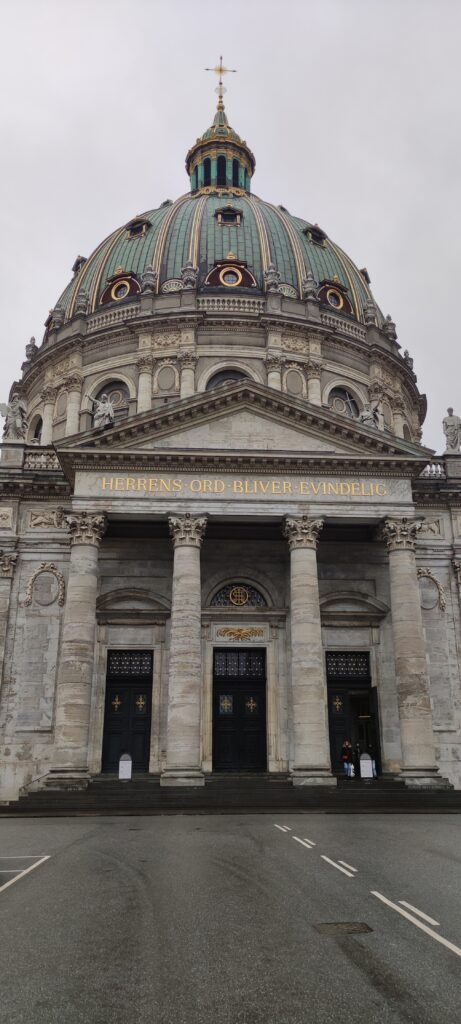 Iglesia de mármol de Copenhague en Dinamarca