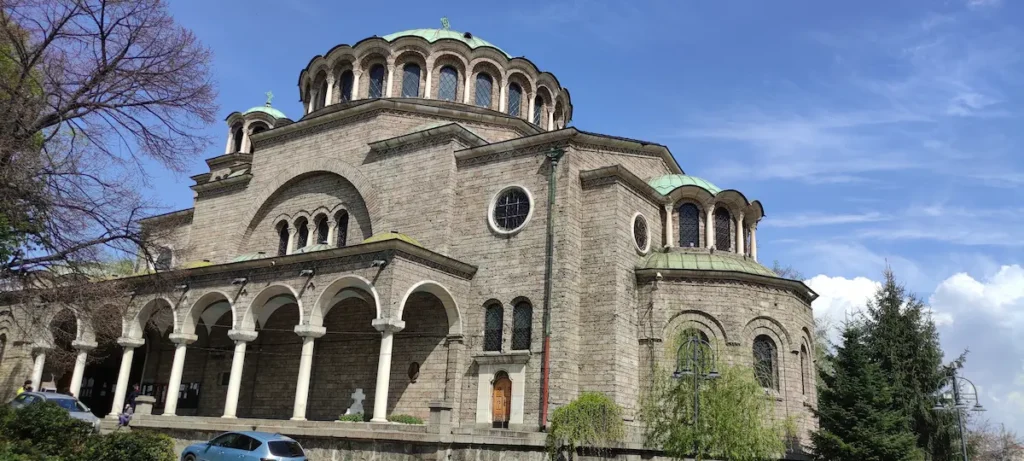 Catedral de Sveta-Nedelya en Sofía, Bulgaria