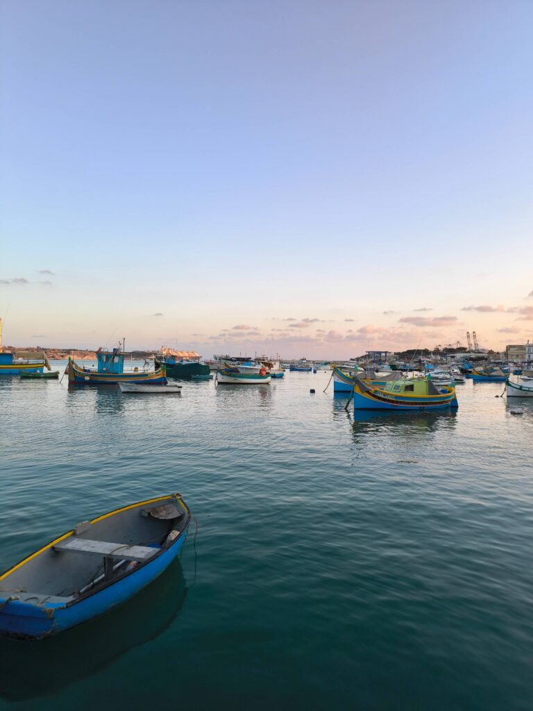 Marsaxlokk, el pueblo de los barcos de colores