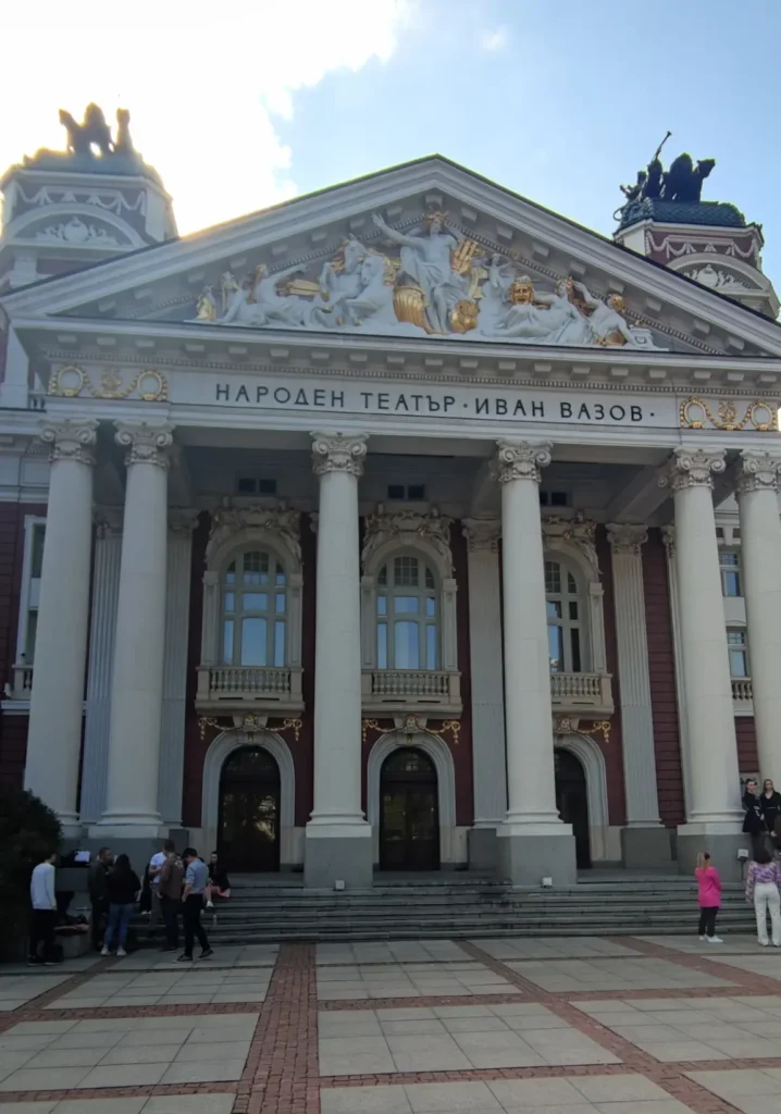Teatro Nacional Ivan Vazov en Sofía, Bulgaria