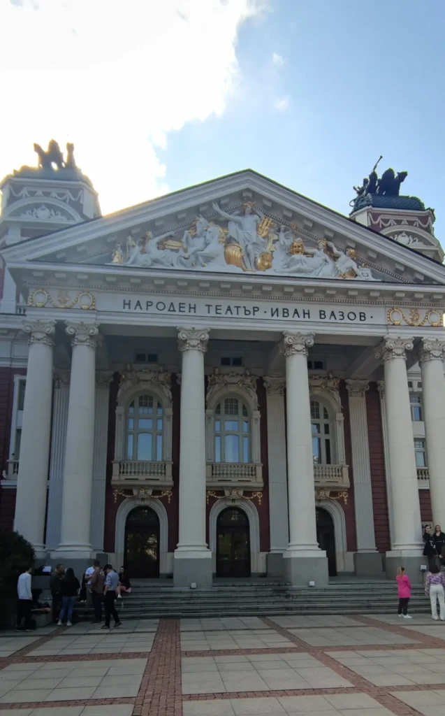 Teatro Nacional Ivan Vazov en Sofía, Bulgaria