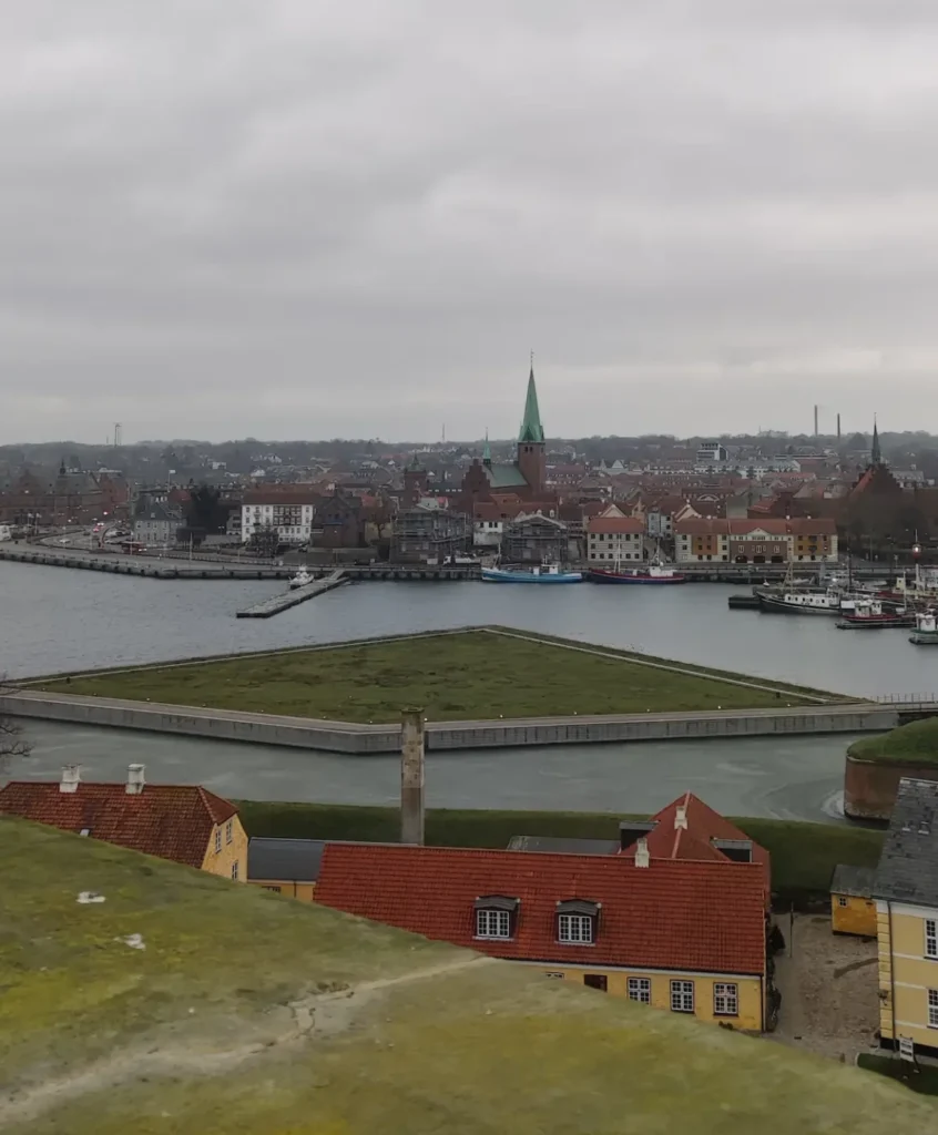 Azotea del Castillo de Kronborg, Dinamarca