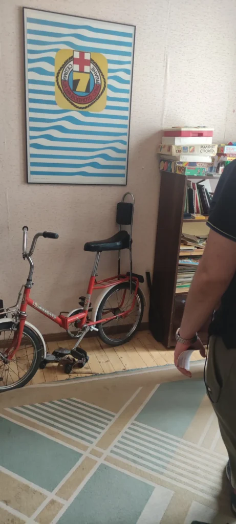 Habitación en The Red Flat, el museo que más me gustó en Sofía