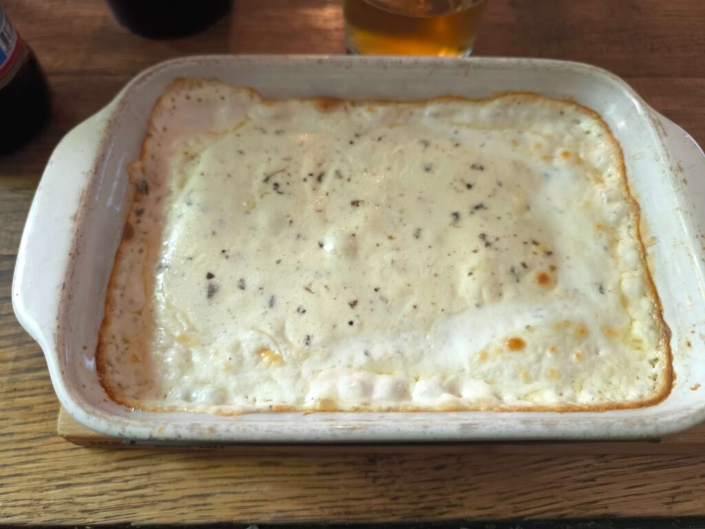 Comiendo un Strukli en La Struk