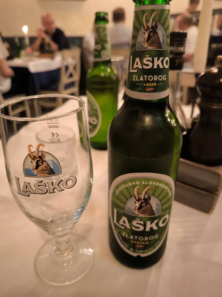 Laško, la cerveza más popular en Liubliana, Eslovenia