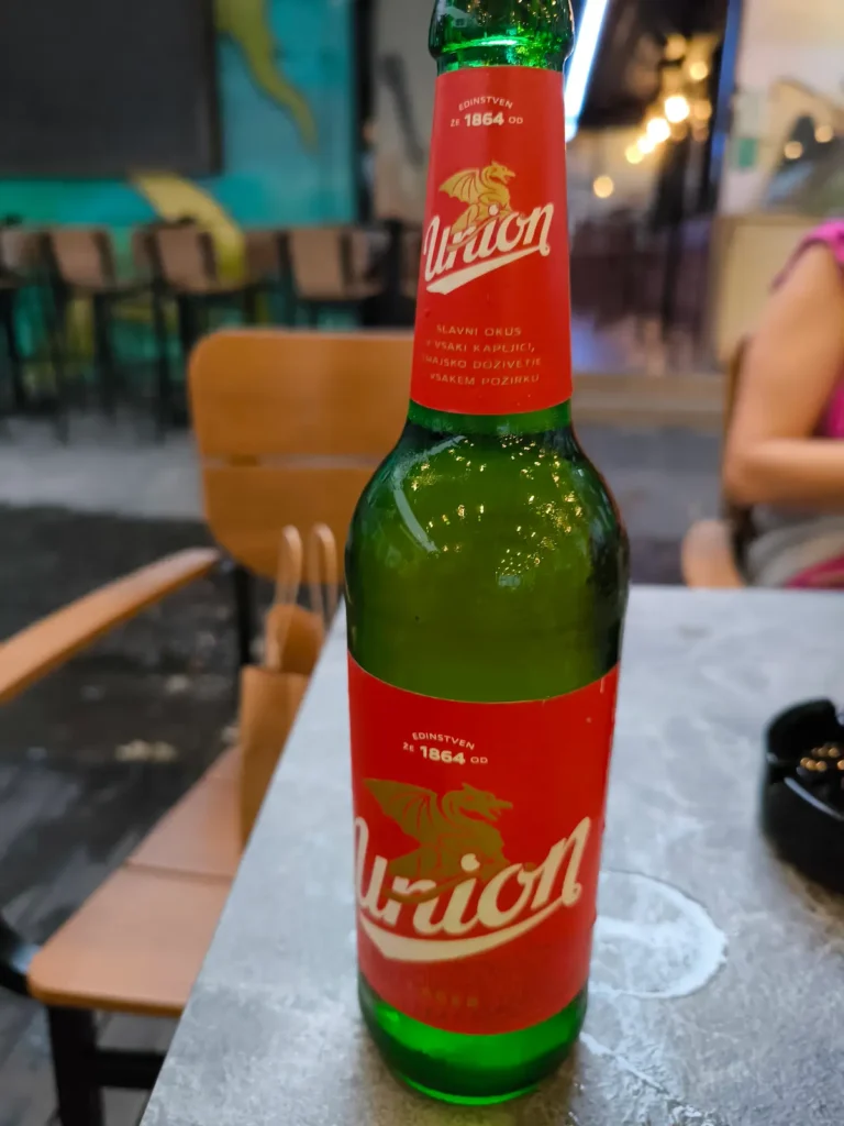 Union, la cerveza típica de Liubliana en Eslovenia