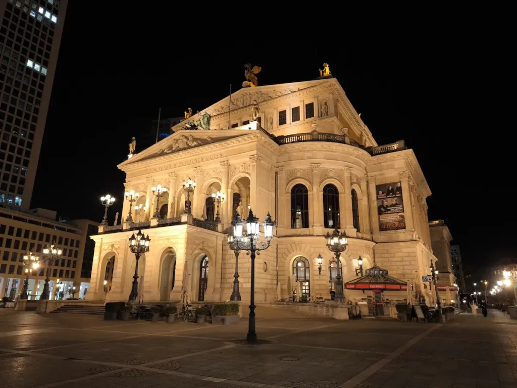Alte Oper de Frankfurt, en Alemania