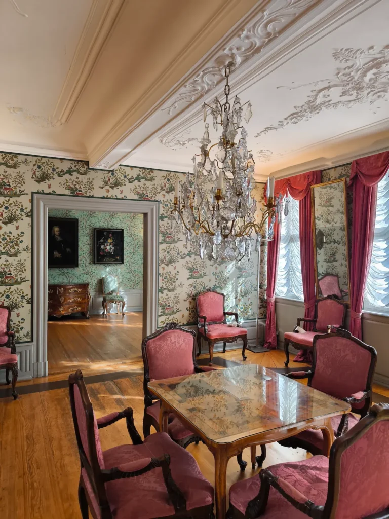 Interior de la Casa de Goethe en Frankfurt, Alemania