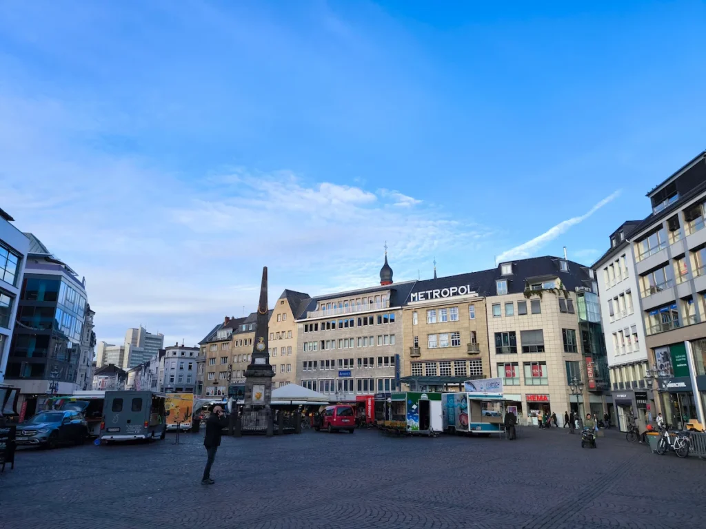 Plaza del Mercado de Bonn, en Alemania