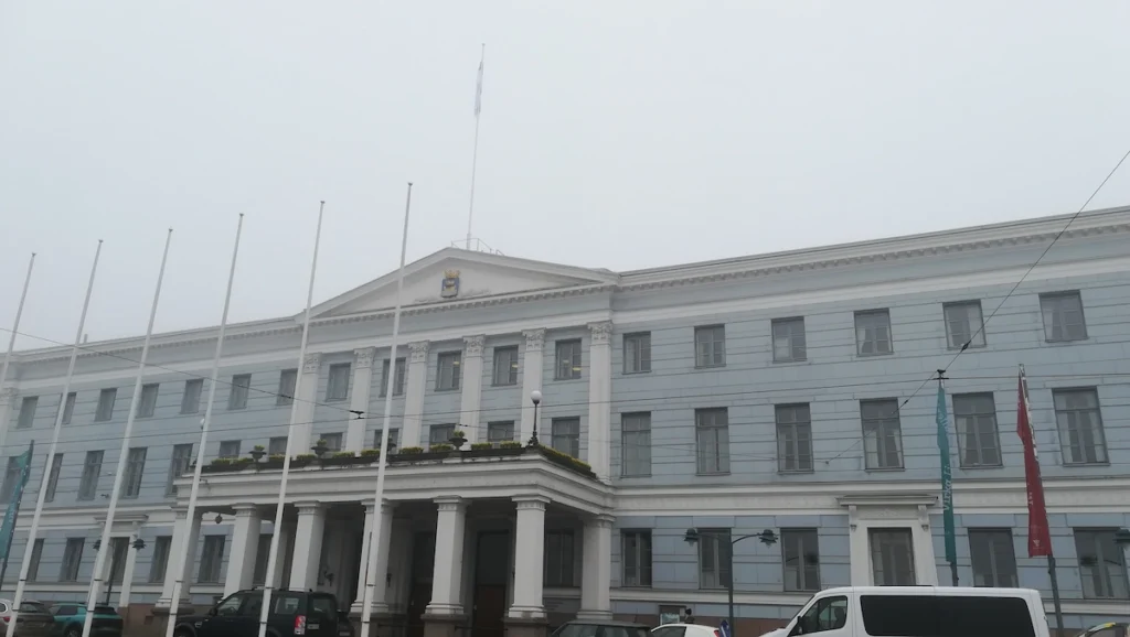 Ayuntamiento de Helsinki en Finlandia