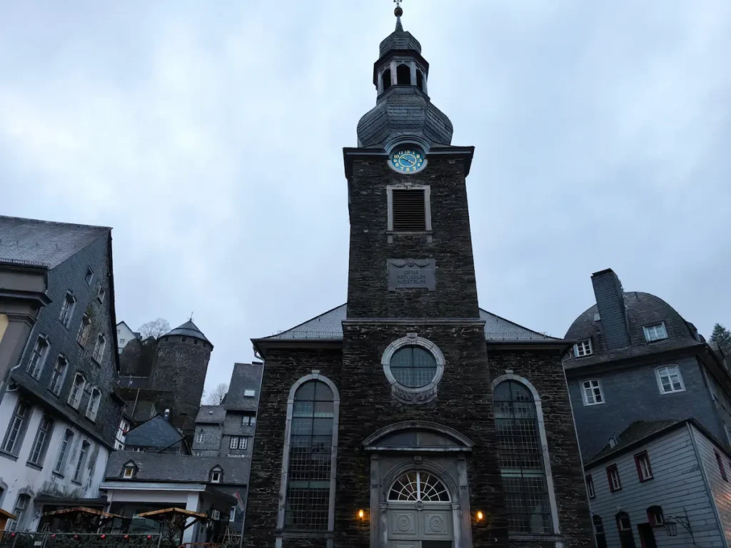 Iglesia Evangélica de Monschau, una de las cosas que ver en 1 día