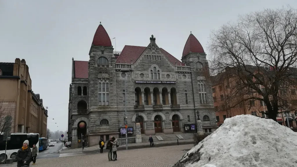 Teatro Nacional de Finlandia en Helsinki