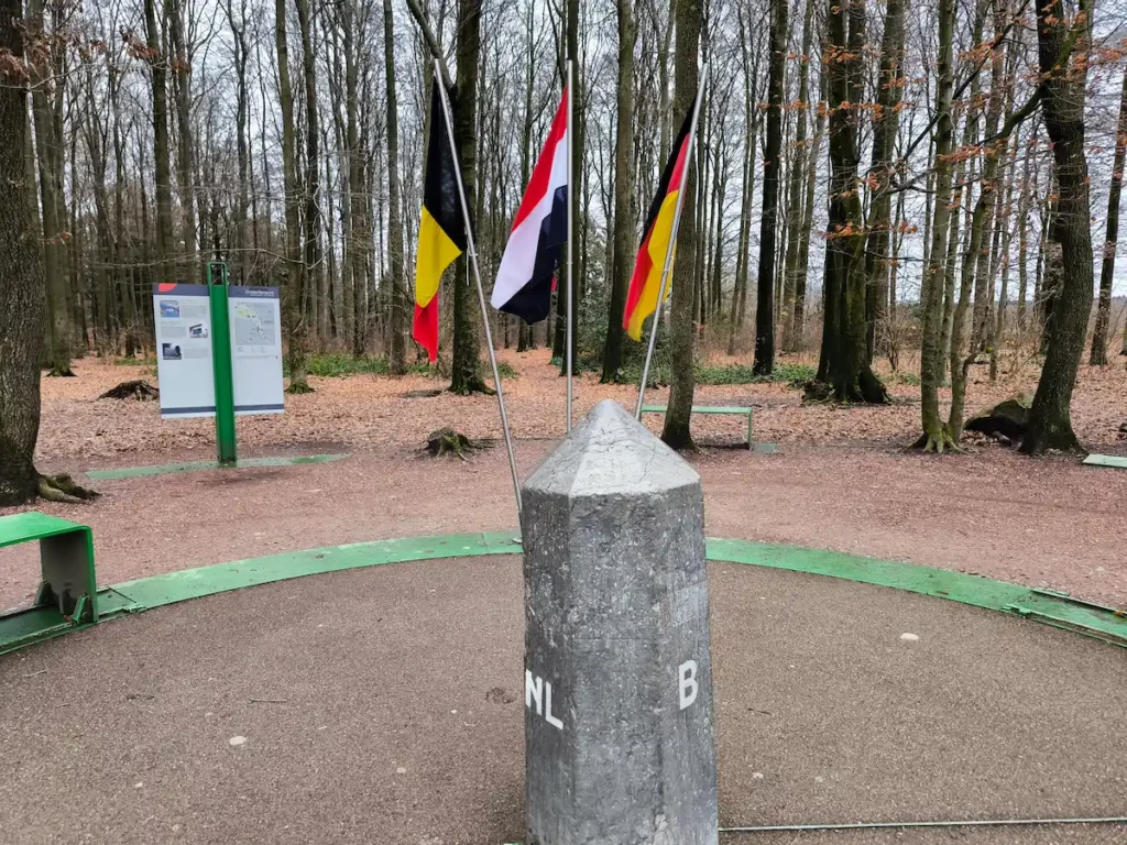 Triple Frontera entre Alemania, Países Bajos y Bélgica, cerca de Aquisgrán