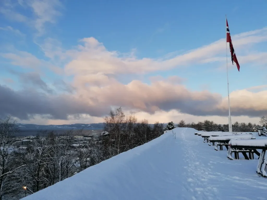 Fortaleza de Kristiansten, el balcón de Trondheim en Noruega