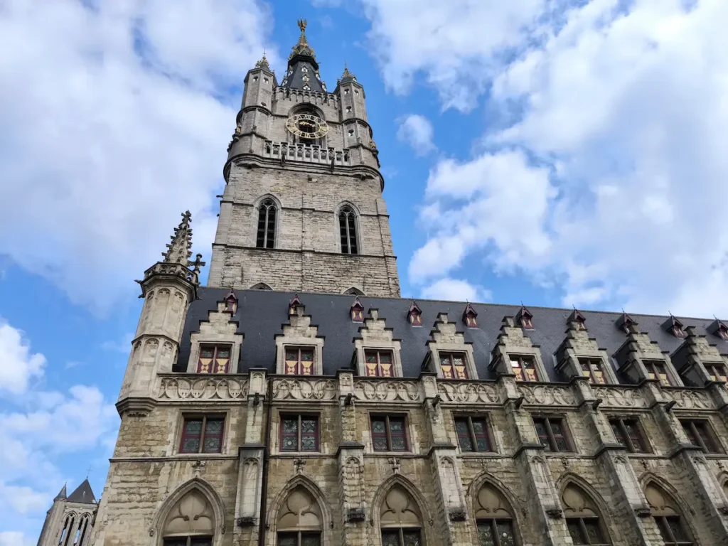 Campanario de Gante, Torre Belfort, un imprescindible de la ciudad flamenca en Bélgica