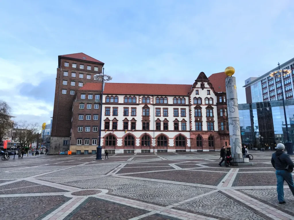 Friedensplatz en Dortmund, uno de los lugares que ver en Alemania