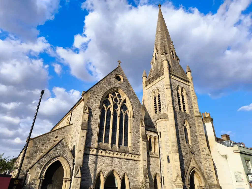Iglesia Salisbury URC, una de las cosas que ver en Salisbury en un recorrido a pie