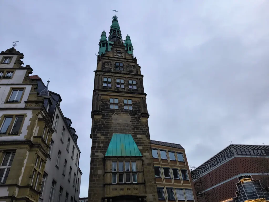 Stadthausturm, la torre gótica del antiguo ayuntamiento de Münster, una de las cosas que ver en un día