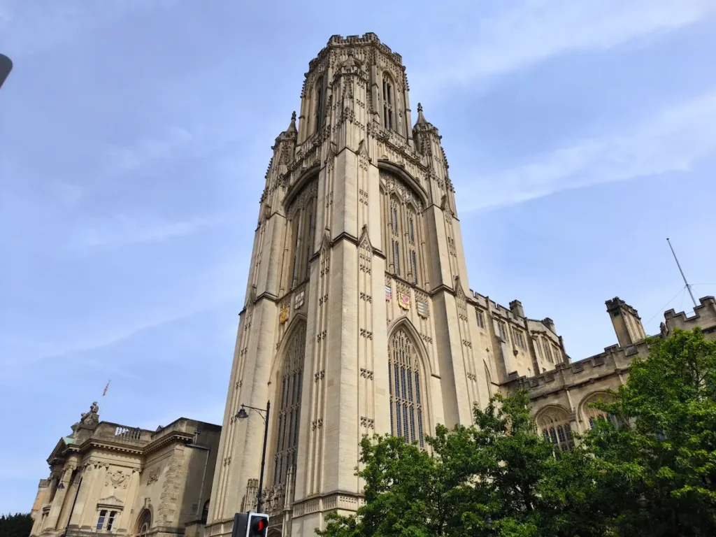 Wills Memorial Building en Bristol, uno de los imprescindibles que ver en la ciudad